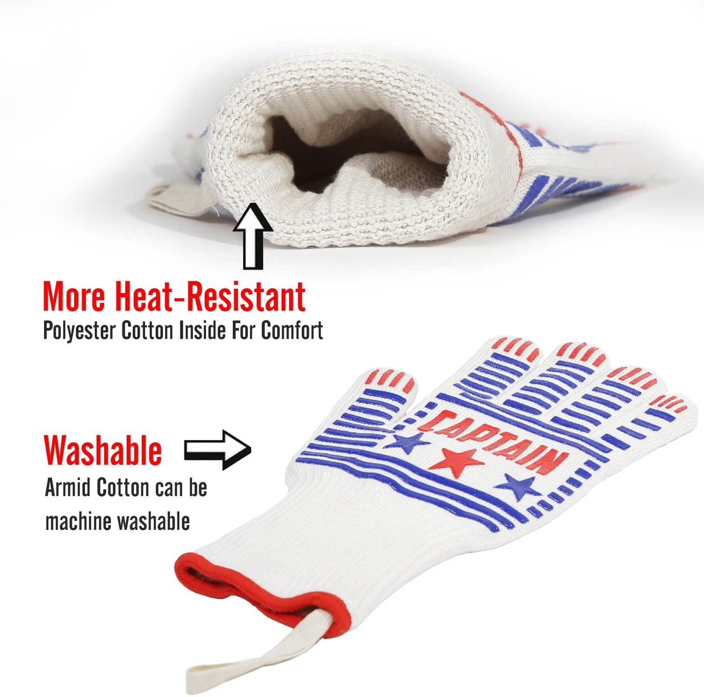 Heat Resistant BBQ Gloves