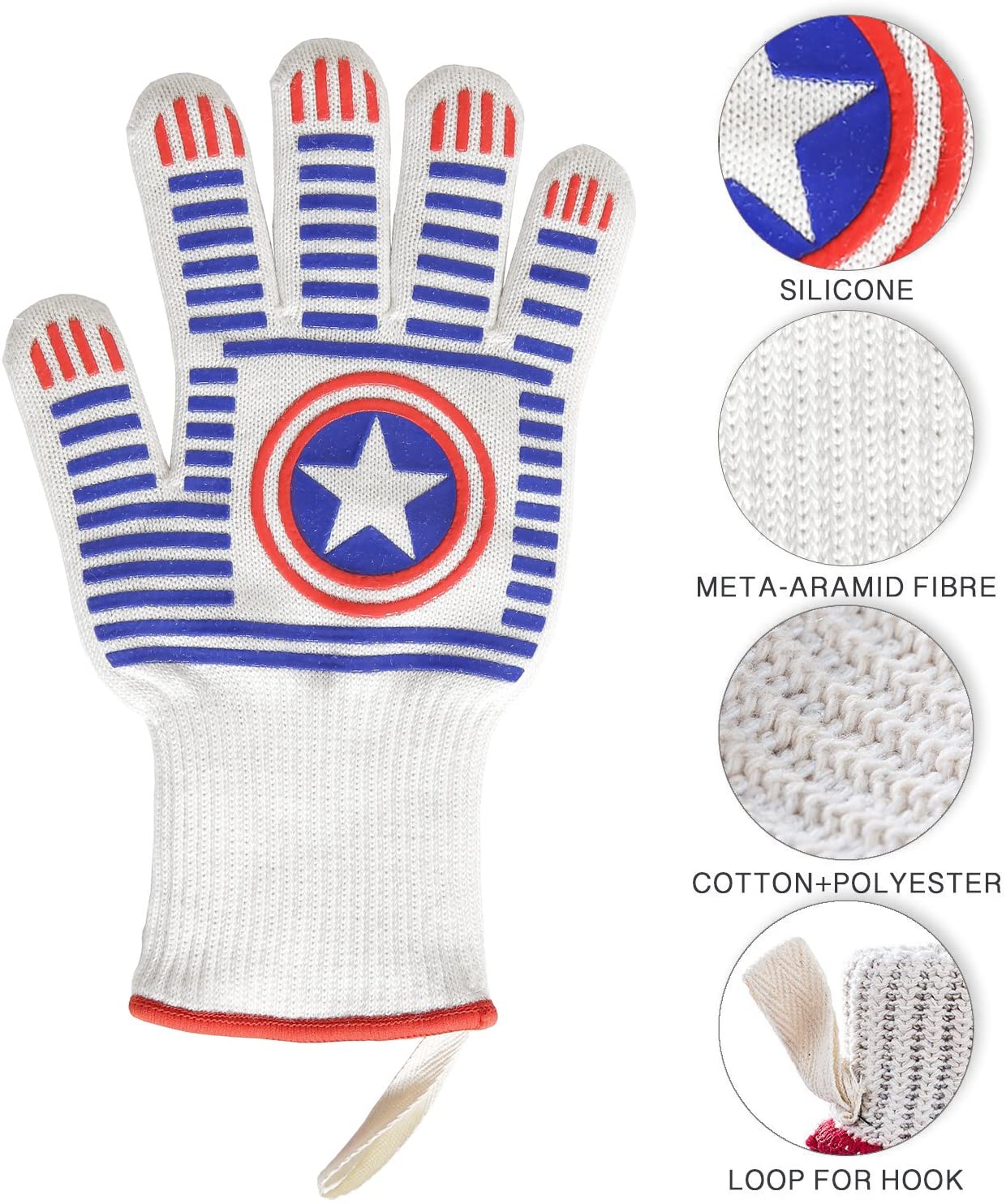 Heat Resistant BBQ Gloves