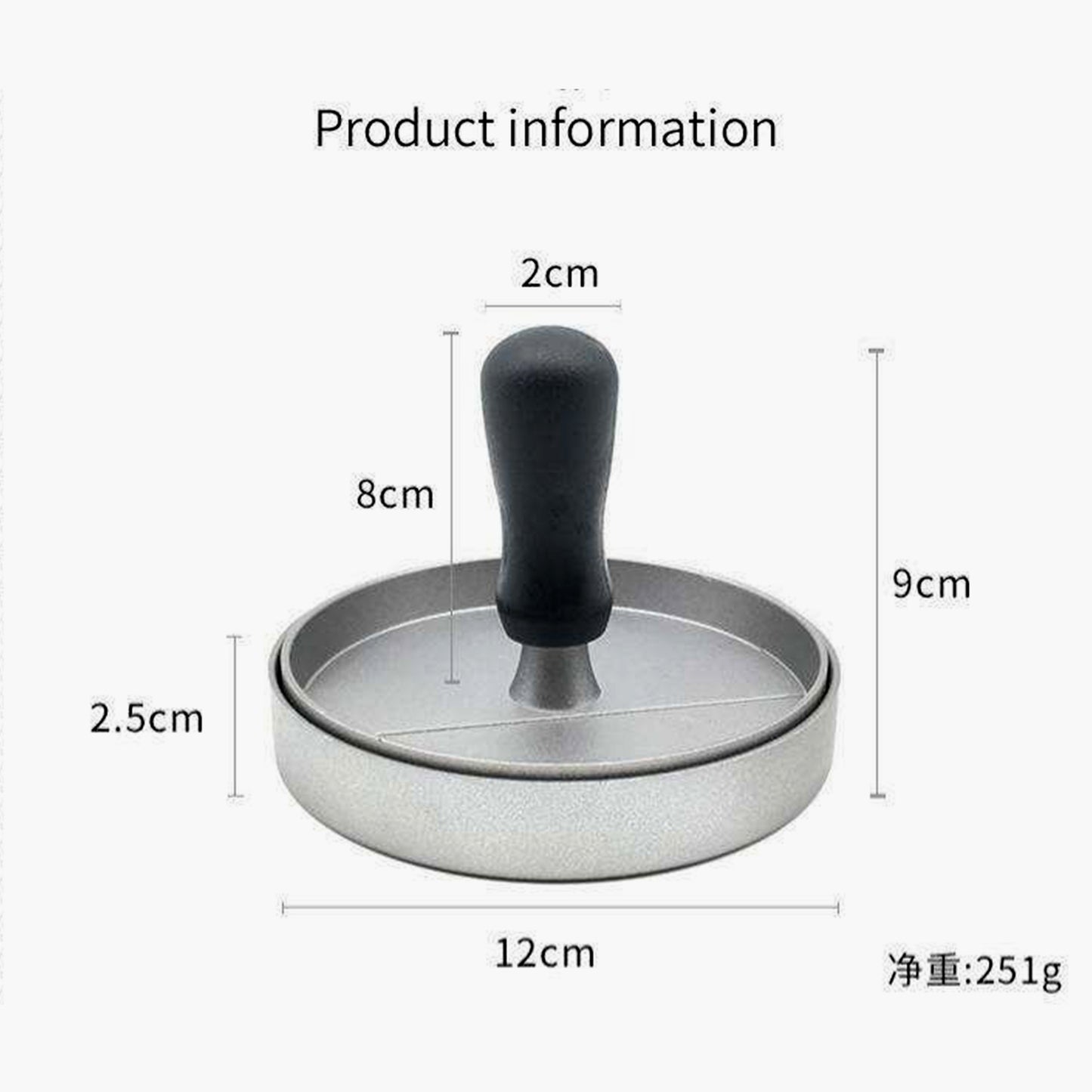 Burger Press Patty Maker