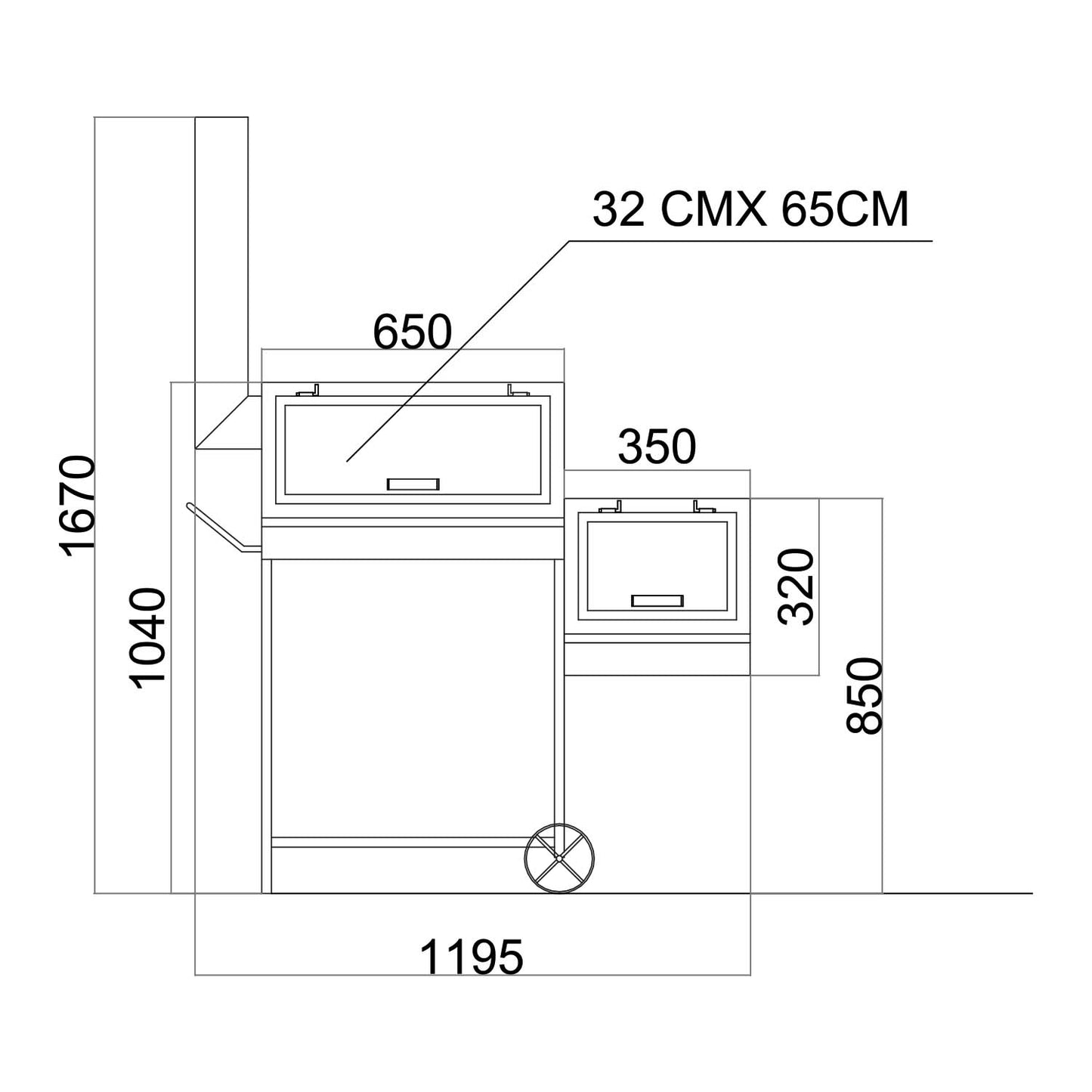 OFFSET SMOKER STANDARD