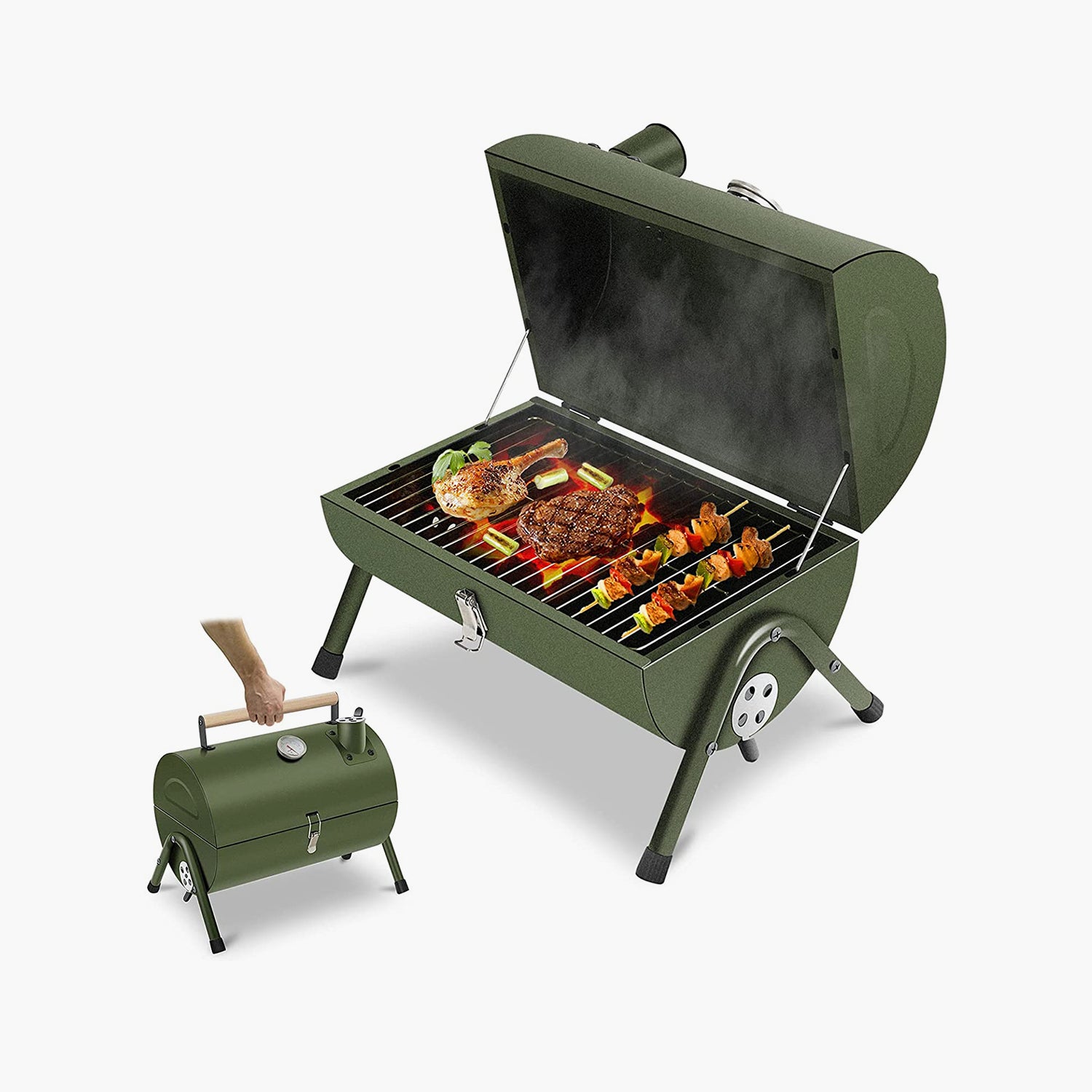 Camping smoker outlet